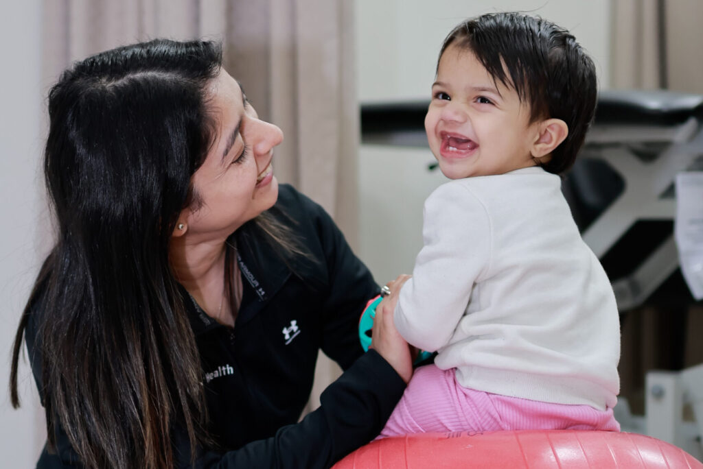 Specialized pediatric physiotherapy clinic