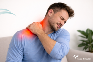 Nexk pain with Arm numbness