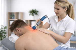 Neck pain shockwave therapy