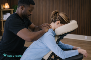 Seated Chair Massage in London Ontario