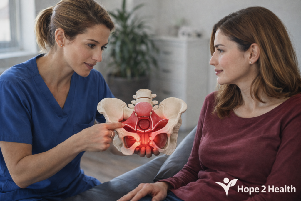 Pelvic physiotherapy education