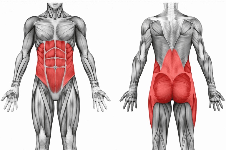 Weak Core Muscle