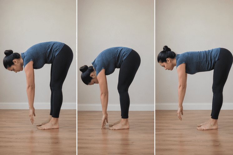 Limited spinal or hip mobility Limited spinal or hip mobility
