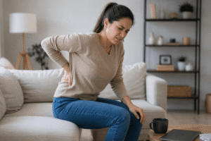 Previous disc or joint sensitivity