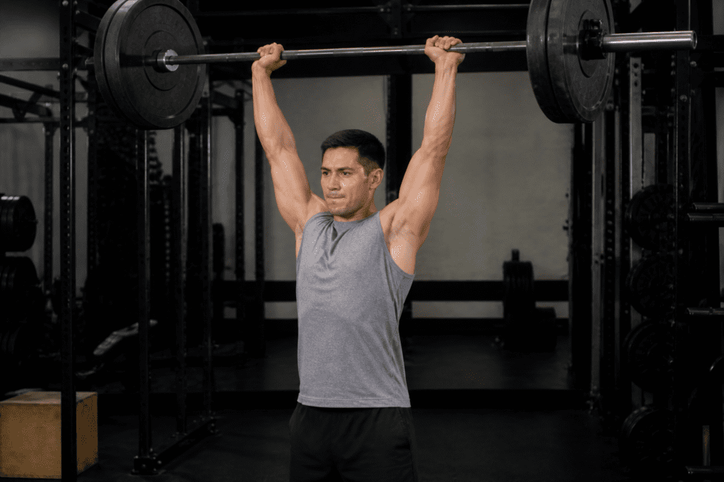 overhead press